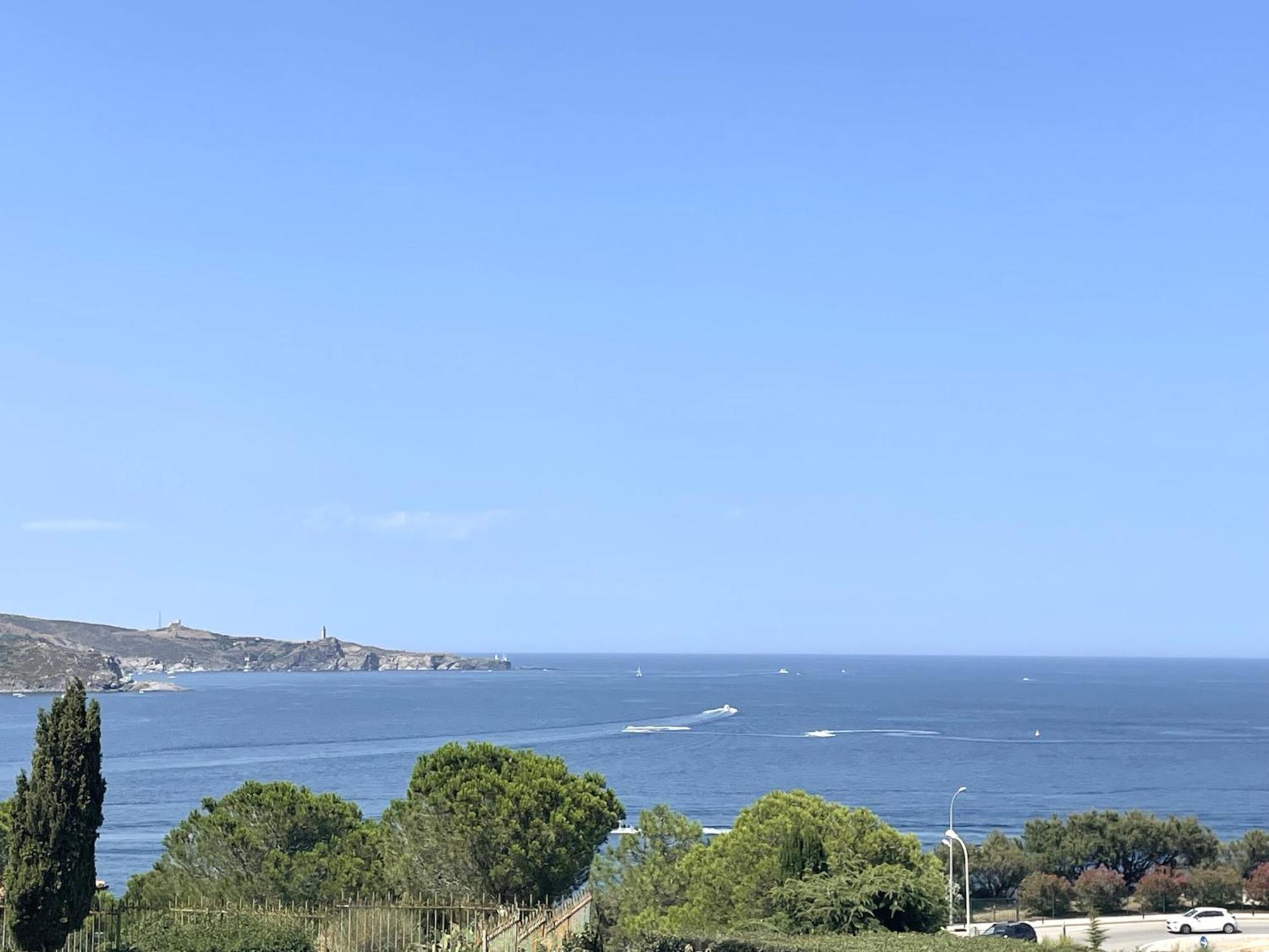 Appartement T3 Climatise Avec Terrasse - Proche Crique, Parking Prive, Ideal Famille - Fr-1-309-209 バニュルス・シュル・メール エクステリア 写真